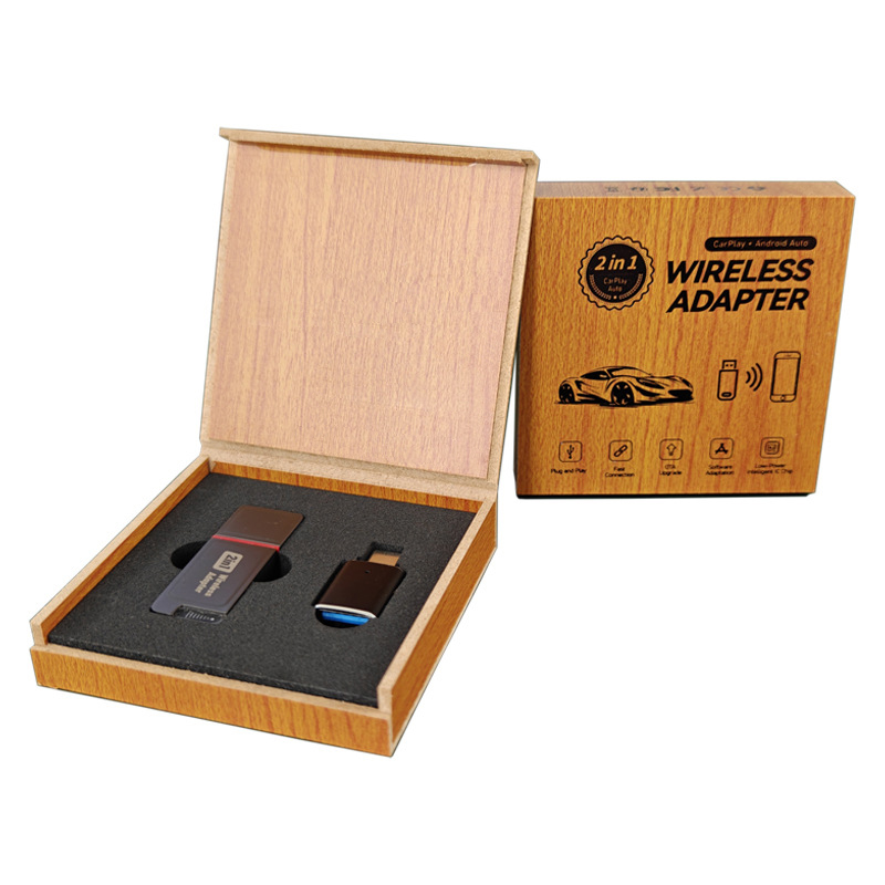 Wooden Flip-Top Box